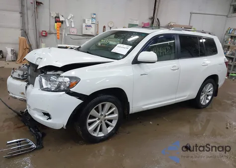 2009 Toyota Highlander Sport from USA, damaged, VIN JTEES43A692140224